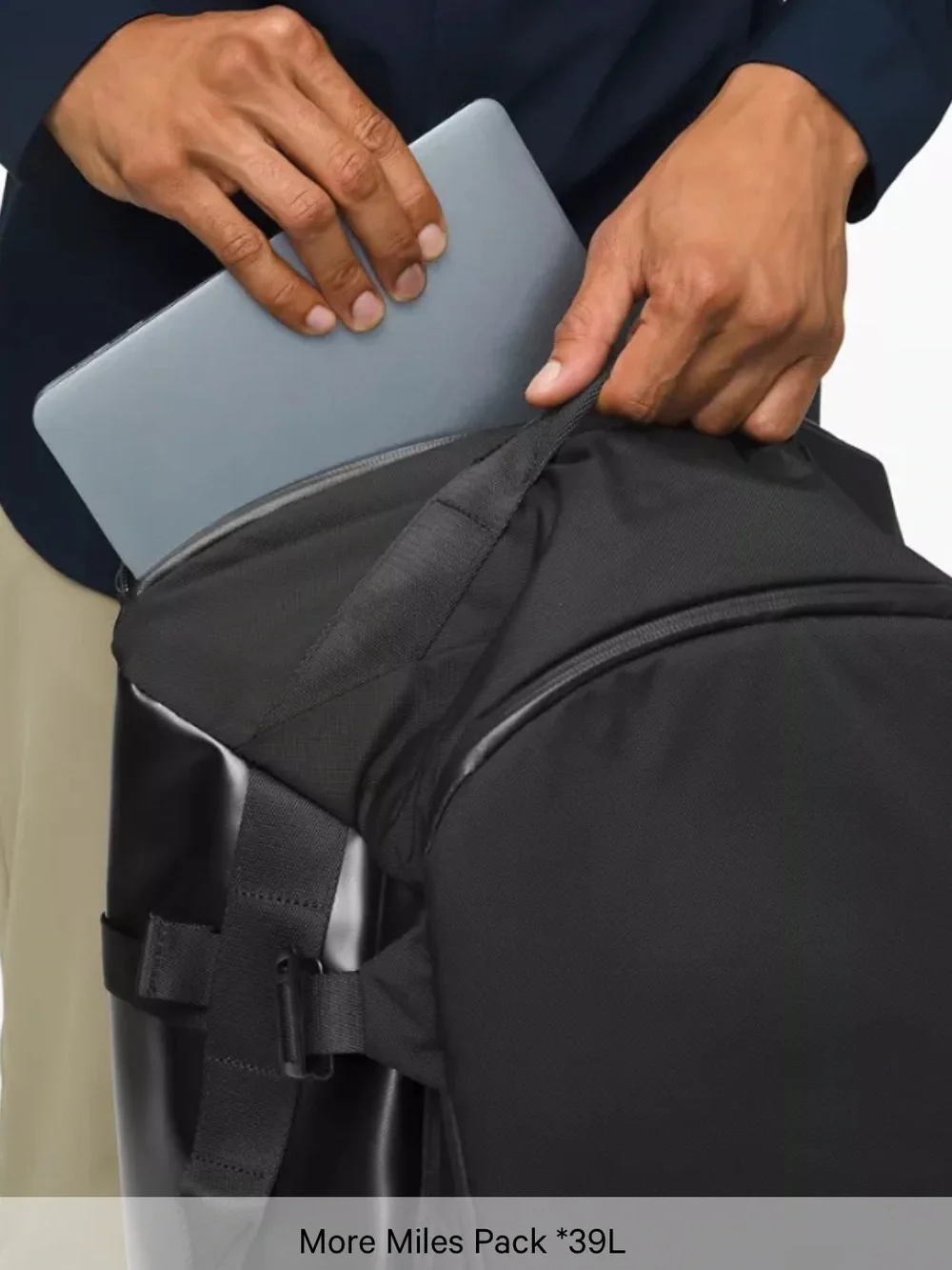 Lululemon More Miles Pack 39L Travel Weakener Duffle Backpack Water-Repellent